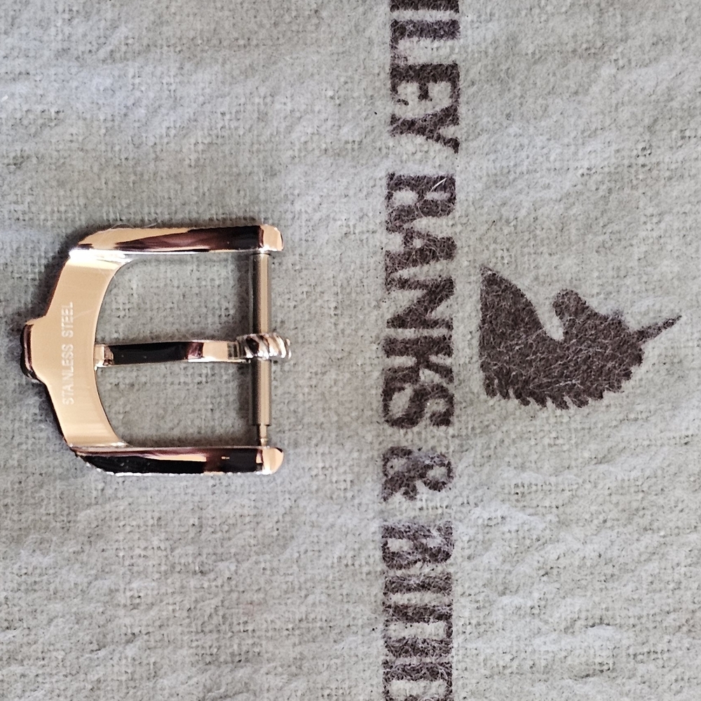 Judith Ripka Silver-Tone Watch with Red Accents and Red Strap - Picture 10 of 14
